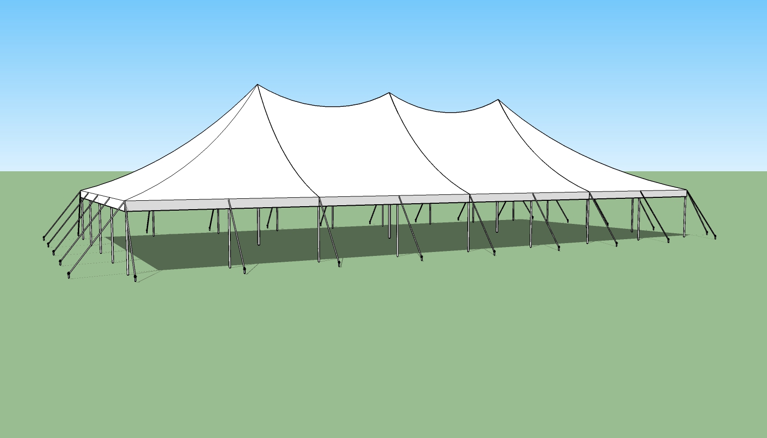 40x80 party tent
